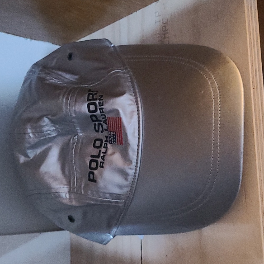 COPY - 1992 Polo Sport Ralph Lauren Metallic Long Bill Cap